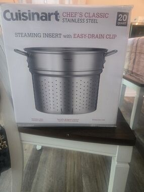 Cuisinart Stainless Steel Steaming Insert - Silver